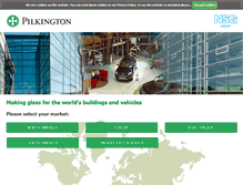 Tablet Screenshot of pilkington.com